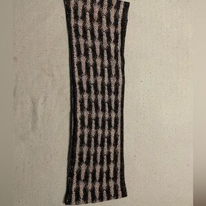 Calvin Klein infinity scarf black-and-white